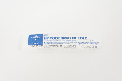 Medline SYR100167 Hypodermic Ndle 16G x 1.5inch